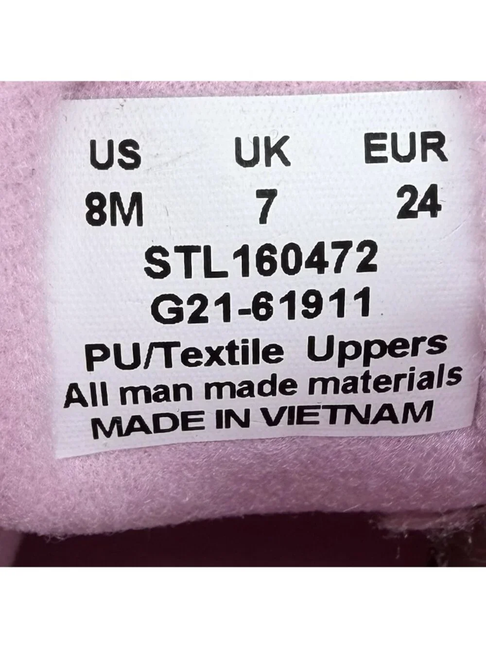Sperry Saltwater Duck Boots Pink Toddler Size 8 M